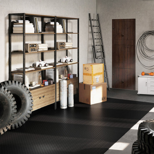 15.5 x 7.7 FT Garage Tool Mats 7 mm Thickened PE Mechanic Pads Pack of 4